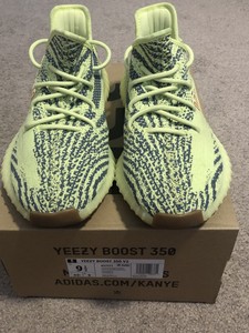 yeezy boost 350 v2 semi frozen yellow ebay