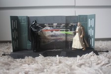 kenobi and darth vadar duel hasbro 1996 - extremely rare