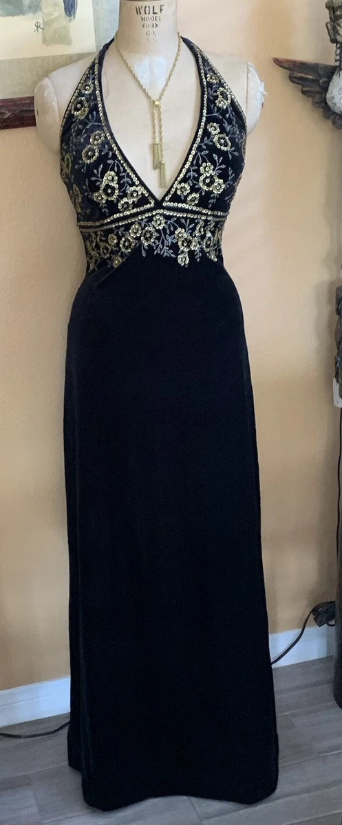 Velour hot sale formal dress