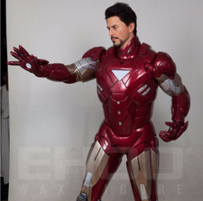  Life Size Iron Man Statue Tony Stark Prop Robbert DC Display Marvel Style 1:1