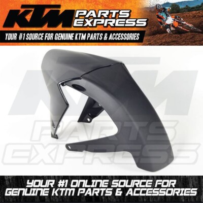 NEW OEM KTM FRONT FENDER CPL. BLACK 200 390 DUKE 2017-2023