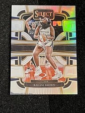 2024 Panini Select WNBA Concourse Silver Prizm Kalani Brown #10