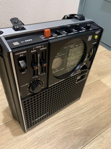 Sony ICF-5600 Reception confirmed No antenna Maintenance completed retro good - Picture 11 of 11