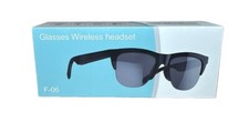 F06 Wireless bluetooth 5.3 Sun Glasses Earphone W/ HiFi Stereo UV Protection