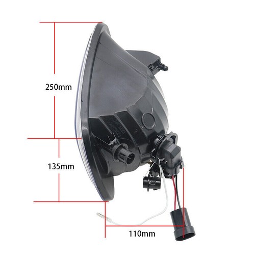 LED Fog Light with Daytime Running Light For 2009-2012 Dodge RAM 1500 2500 3500 - Picture 5 of 12