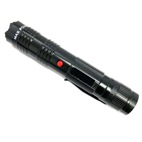 6" Military MILITARY Tactical 300MV Stun Gun Rechargeable LED Flashlight Black - Picture 3 of 6