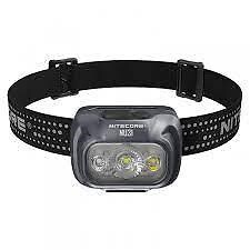 6952506407736 STIRNLAMPE NU SERIES 550 LUMEN/NU31 SCHIEFERGRAU NITECORE 