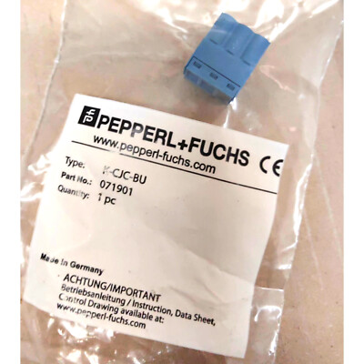 K-CJC-BU For Pepperl+Fuchs New COLD JUNCTION COMPENSATION TERMINAL BLOCK