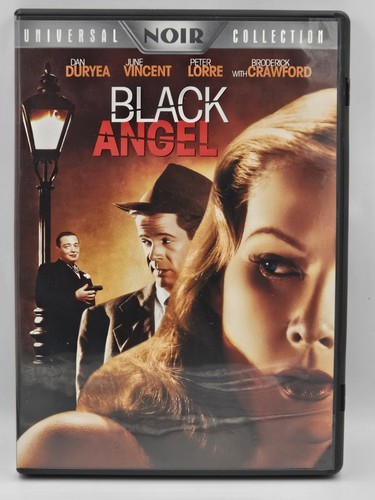 Black Angel (L'ange Noir) 1946 DVD NTSC Region 1 Dan Duryea Peter Lorre FREE P&P