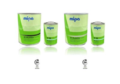 Mipa 2K Multifiller 4 Liter Hellgrau / Dunkelgrau inkl. 1 Liter Härter H10
