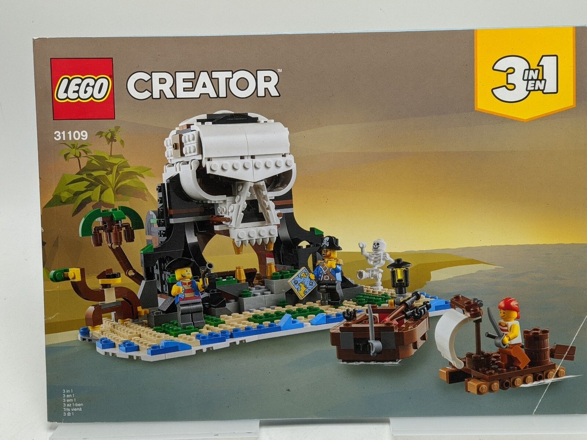 Lego Creator 31109 Pirate Ship Skull Island Replacement Manuals Only NO  BRICKS