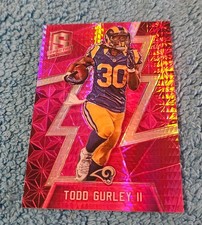 2016 Spectra Todd Gurley II St. Louis Rams Pink Prizm 9/10 #108