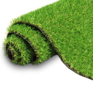 AYOHA Artificial Turf Grass 4' x 6' with Drainage, 0.8 Inch Realistic Fake Gr...