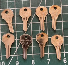 8 S 1000v Co68 Ilco Key Blanks For Corbin Utility Locks Ccl Locksmith