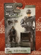 Mega Construx Black Series Splinter Cell Blacklist Sam Fisher New Vhtf!!!