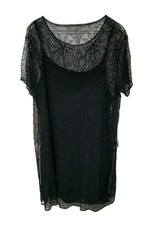 Carol Little Black Lace Dress Women's Size 16