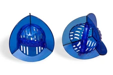 High Resistance Aquatic Bell Set - Blue | Aquatic Dumbbells | Quick Start Gui...