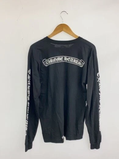 CHROME HEARTS CUORI CROMATI T shirt maniche lunghe L Cotone BLK 408129112******564