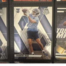 Panini Mosaic Chimere Dike Rookie Football Trading Card Lot NFL