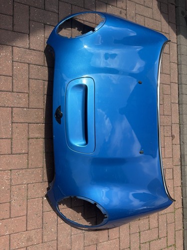 MINI Cooper S Motorhaube & Lüftung vorne Laserblau A59 R55 R56 R57 2007-2010