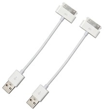2PACK Sync Data Charging USB Cable Cord for iPhone 3G 4 iPod Touch 4th Gen 20CM