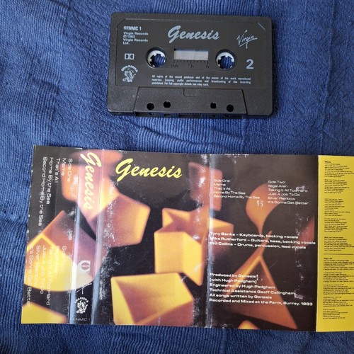 Genesis (Shapes) By Genesis. Studio Album On Audio Cassette - Picture 3 of 4