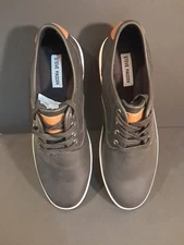 STEVE MADDEN Fynal Low Top Sneakers shoes In Black Size 10
