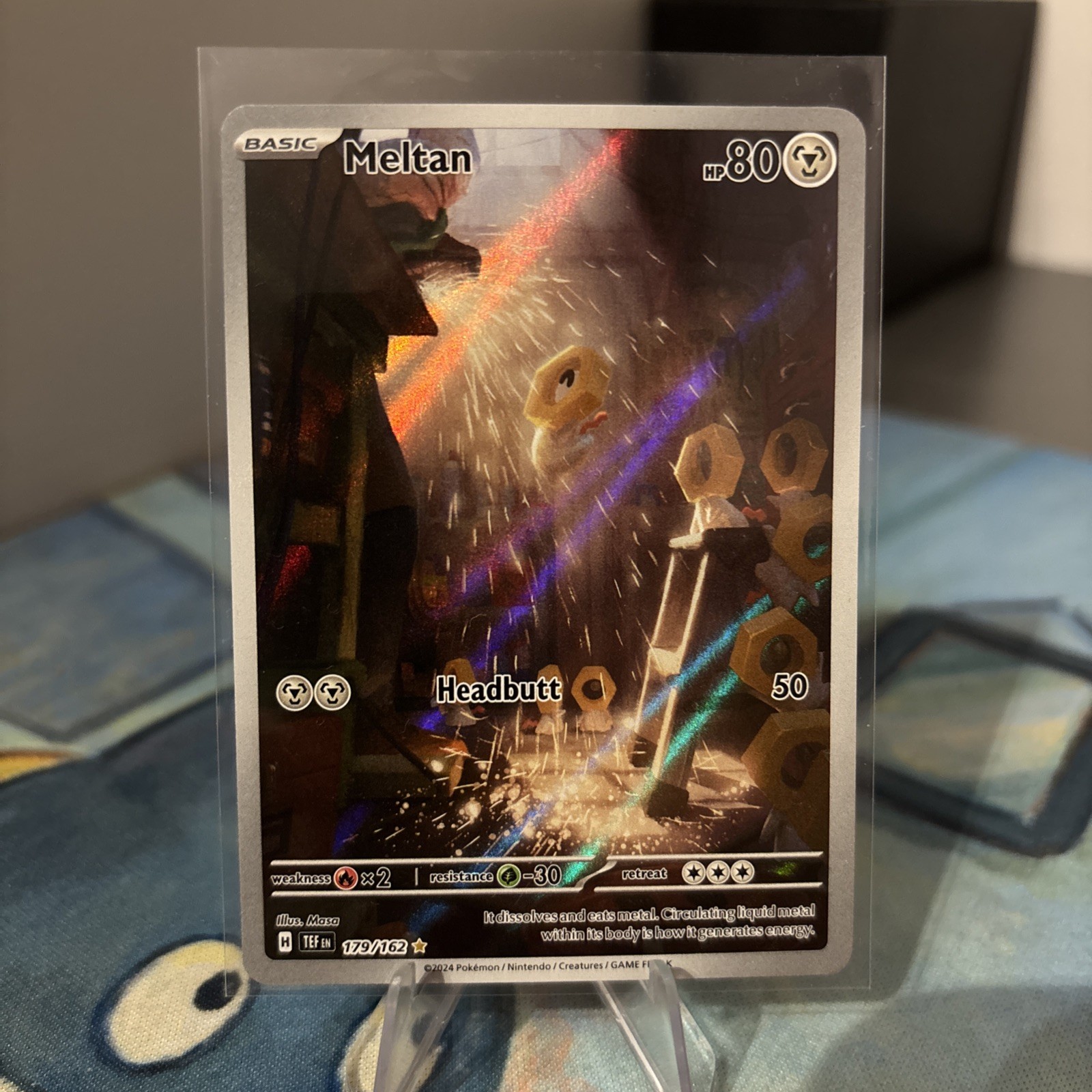 Meltan 179/162 SV Temporal Forces Near Mint Condition