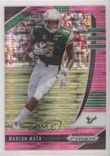 2020 Panini Prizm Draft Picks Pink Pulsar Prizm Marlon Mack #68 0nr3