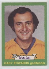 1973-74 O-Pee-Chee Light Back Gary Edwards #199 0a4