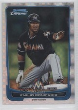 2012 Bowman Chrome Retail X-Fractor Emilio Bonifacio #133 1s8