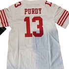 youth size SF 49ers #13 brock purdy size s-xl white stitched nwt