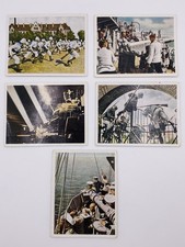 Original WW2 German Salem Cigarette Cards x5 Wehrmacht Military Navy Bundle