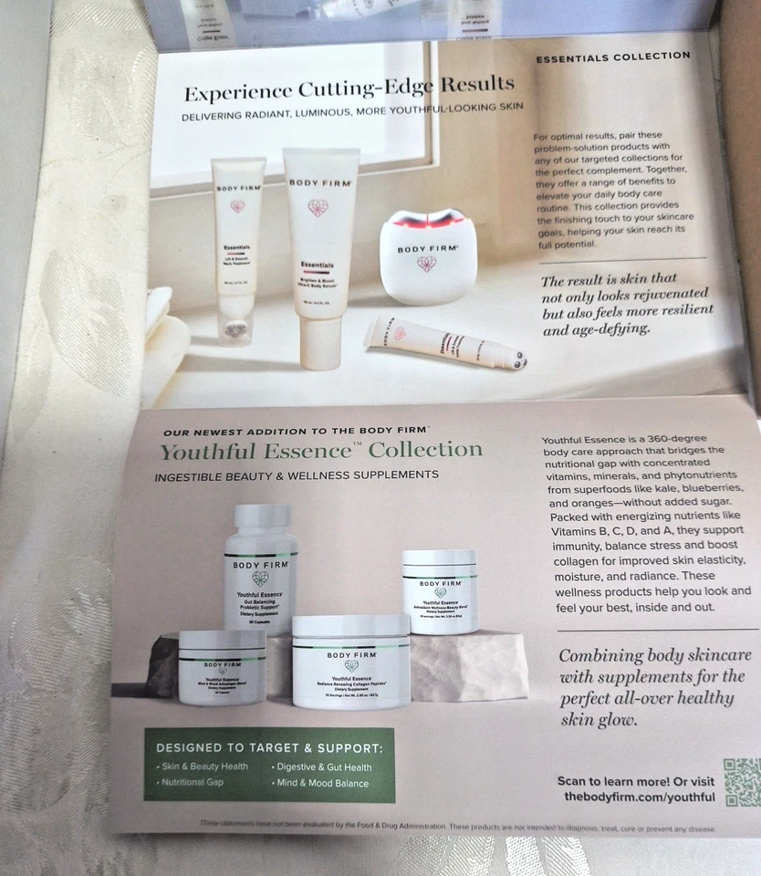 NUEVO/SELLADO Body Firm Crepe Borrado 10 Piezas Tratamiento Cuidado de la Piel Paquete de 10 artículos Foto 4 de 4