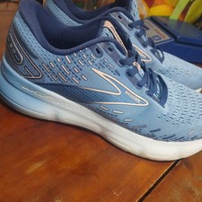 Brooks Glycerin 20 Womens Size 9B Blue Athletic Running Shoes Sneakers