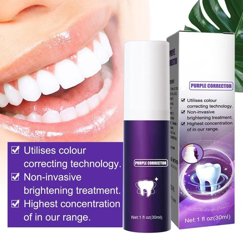 Teeth Whitening Toothpaste 30ml Brighten Stains Remove Bad Breath
