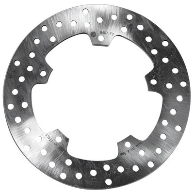 Brake disc Brembo Oro 68B407F2 with approval, rigid rear 220x5mm