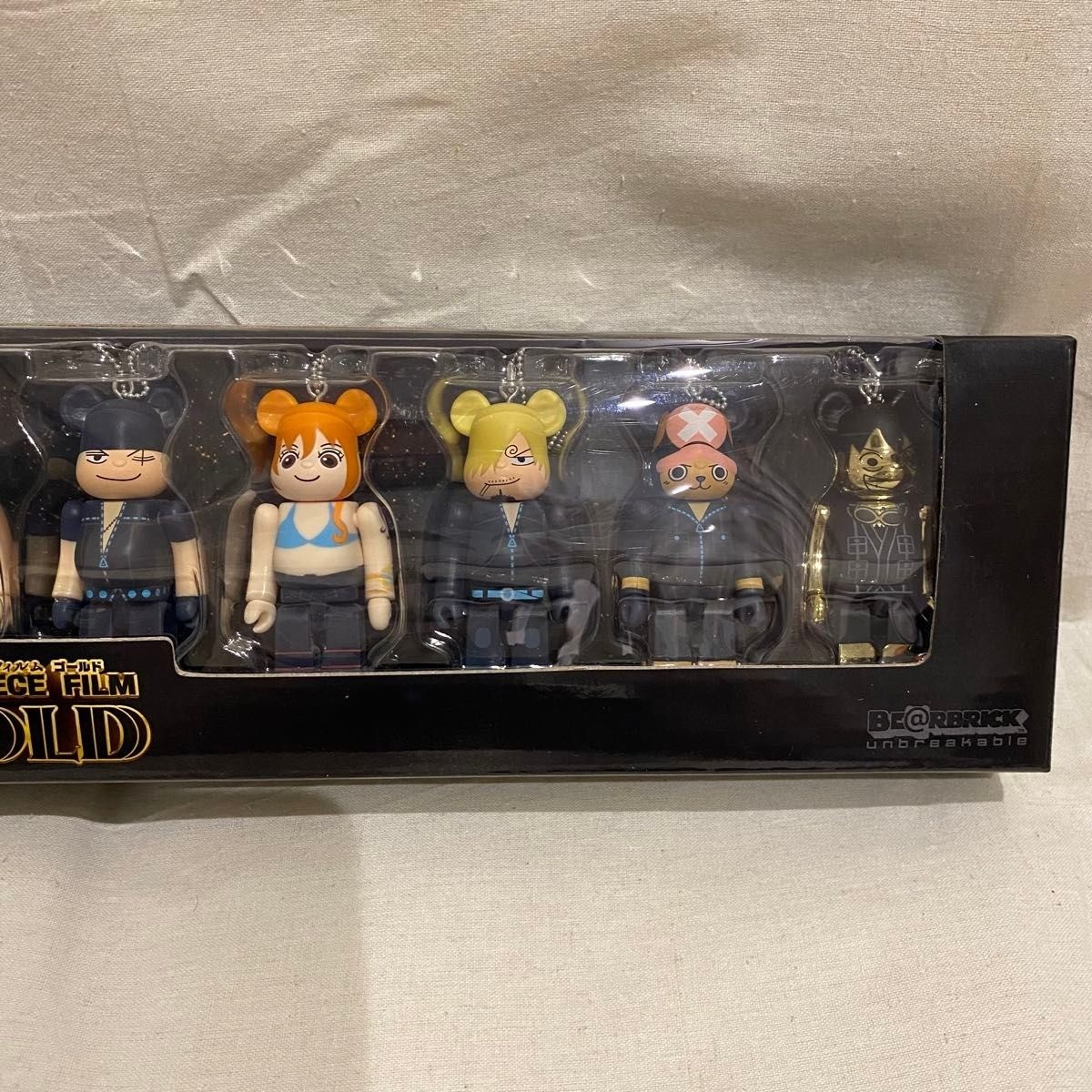 MEDICOM TOY - 【専用】BE@RBRICK ワンピース フィルムゴールド 10体セット MEDICOM TOY BE@RBRICK ONE PIECE Film Gold ver. 100% 10 Pieces