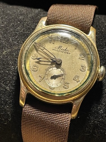 Vintage Mido Multifort Super Automatic With Mido Limited Bumper Movement - Picture 2 of 11