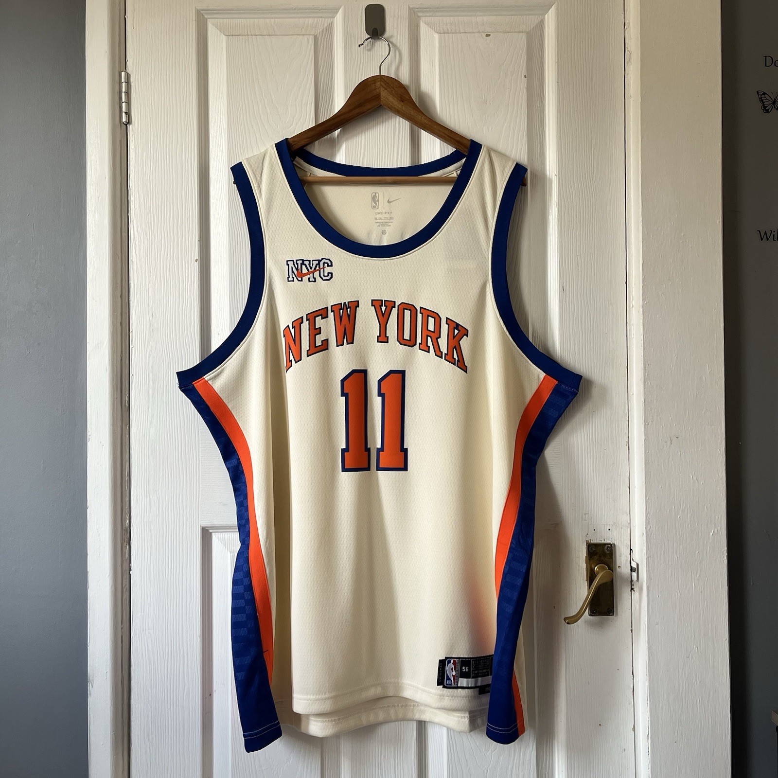 Authentic Nike Jalen Brunson Limited Edition New York Knicks Jersey Mens 2XL