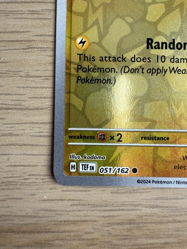 Pikachu 051/162 Sv05: Temporal Forces Reverse Holo - Bild 6 von 7