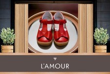 Girls NWB Lamour Leather Mary Jane Sandals Flat Shoes T-Straps Little Kids 5 M