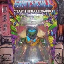 Mattel Turtles of Grayskull Stealth Ninja Leonardo Action Figure