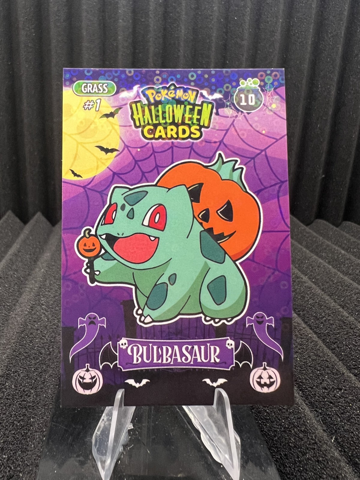 Bulbasaur #10 - Circle Holo - Collectoons Halloween 2025 - Pokemon Card