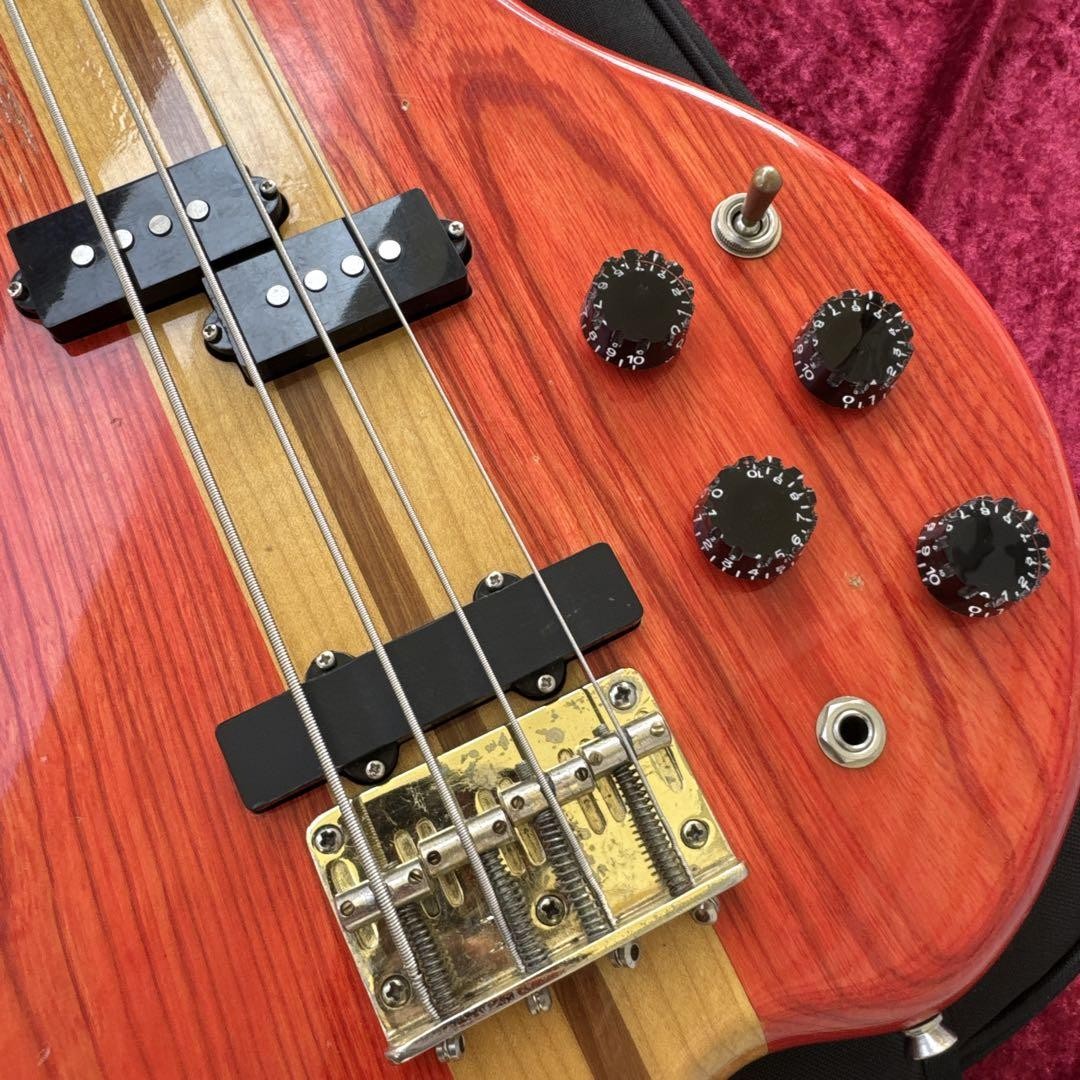 Rare 80s Japan Vintage ROCKY Bass Alembic Style Neck-Thru 5