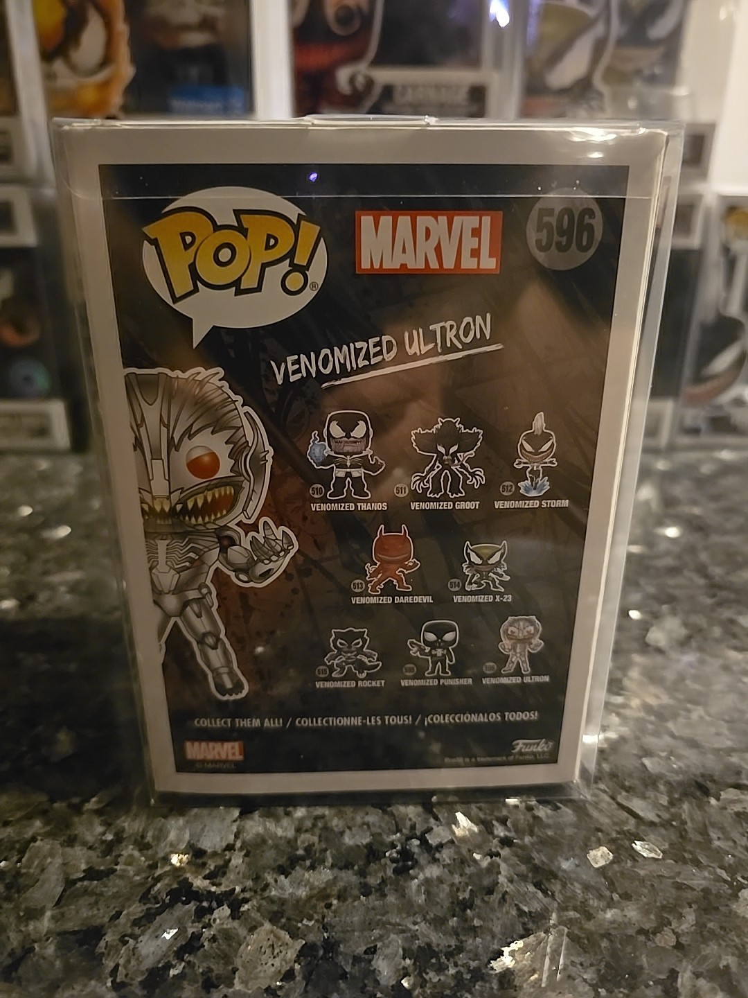 Funko Pop! Marvel Venom - #596 Venomized Ultron NEW w/Free Protector 
