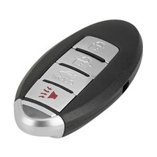 Key Fob Cover Case Replacement 4 Buttons Key Fob Remote Control Shell Case -