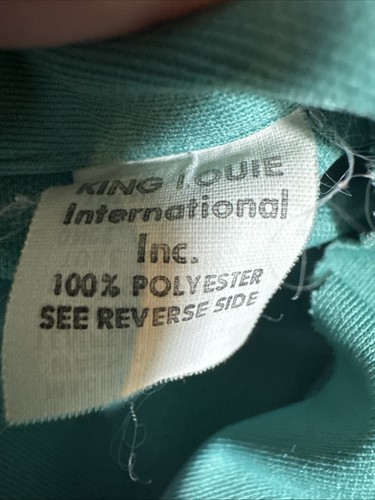 MATCHING PAIR OF VTG '80s BOWLING Size XL SHIRTS KING LOUIE CREATION His/Hers - Picture 10 of 10