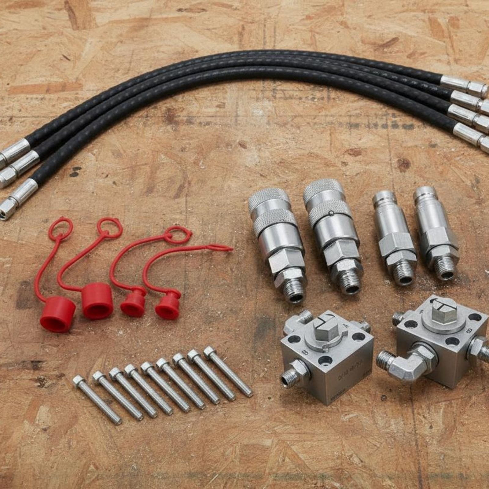 Excavator Diverter Valve Kit Multi-Purpose Hydraulic Diverter Valve Kit