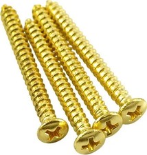 WD Neck Screw For Fender Style Guitars And Basses Gold 25